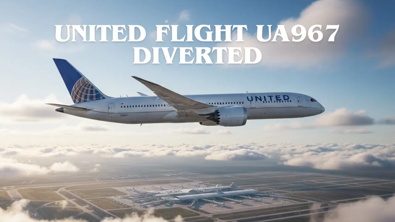 United Flight UA967 Diverted